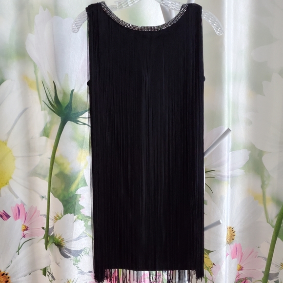 NWOT Frank Lyman Fringe Top - Picture 5 of 13
